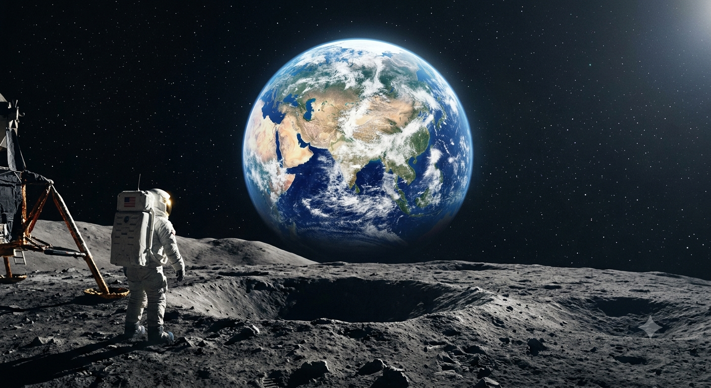 Asia is on the moon. What for?
